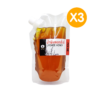 น้ำผึ้งดอกลิ้นจี่ 800 กรัม (แพ็ค 3 ถุง) Lychee Honey 800g(3pcs)